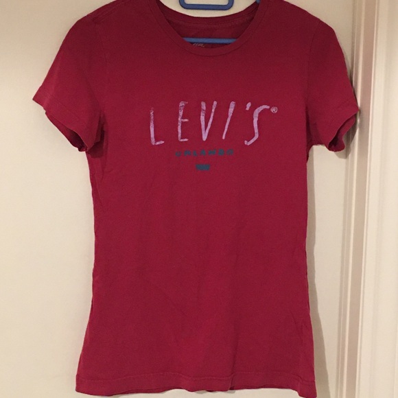 Levi’s Orlando Pink T-Shirt - Picture 1 of 4
